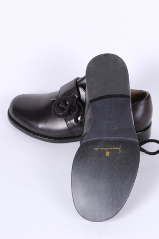 1940s everyday lace - up shoe - black - Ellen - memery