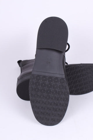 1940s Men's Military Boots - Black - Robbie - memery