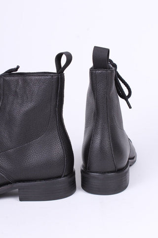 1940s Men's Military Boots - Black - Robbie - memery