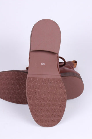 1940s Men's Military Boots - Brown - Robbie - memery