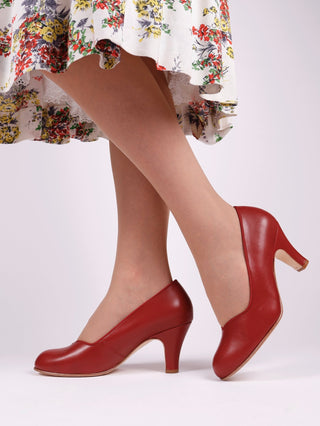 Early 50's pump - Red - Julia - memery