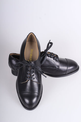 Everyday flat Derby shoes - 40s - Black - Eleanor - memery
