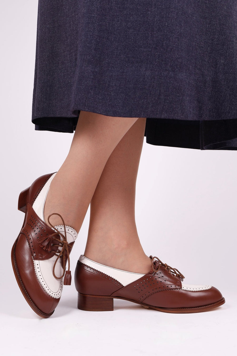 Desiree | Two-Tone Oxford Shoes main image 1
