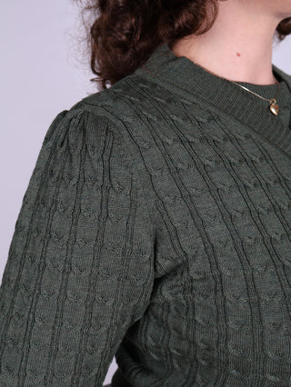 1940s style Cardigan - Green - Joanne