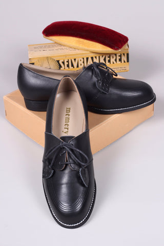 Everyday Derby shoe - 40s - Black - Billie - memery