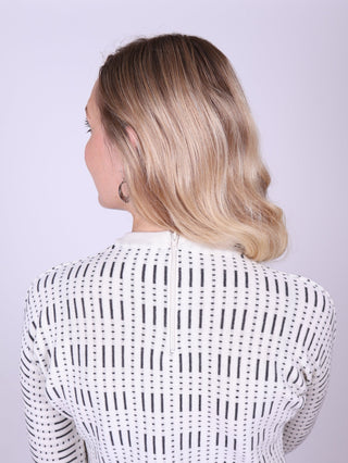 Sophisticated 1950s vintage style pullover with pattern - Molly - memery